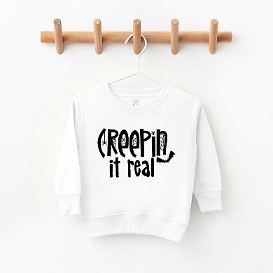 Creepin It Real Toddler Graphic Sweatshirt