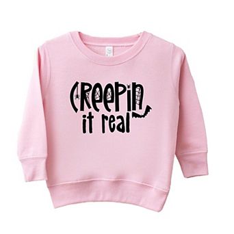 Creepin It Real Toddler Graphic Sweatshirt