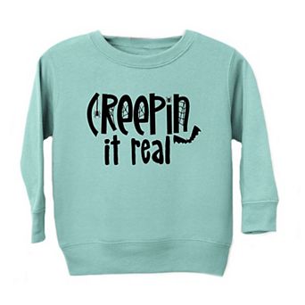 Creepin It Real Toddler Graphic Sweatshirt