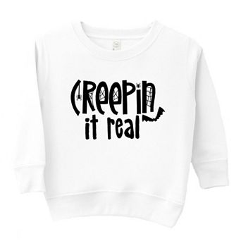 Creepin It Real Toddler Graphic Sweatshirt