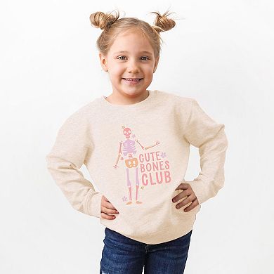 Cute Bones Club Toddler Graphic Sweatshirt