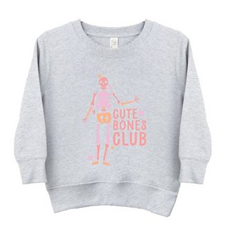 Cute Bones Club Toddler Graphic Sweatshirt