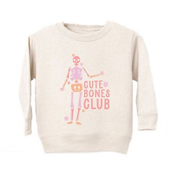 Cute Bones Club Toddler Graphic Sweatshirt