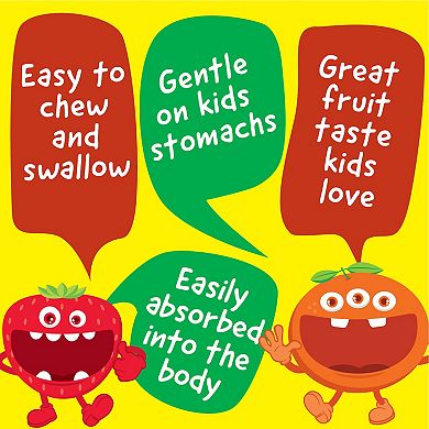 VitaWorks® Kids Iron 10 mg with Vitamin C 50 mg Chewable Tablets - Iron Levels - 120 Count
