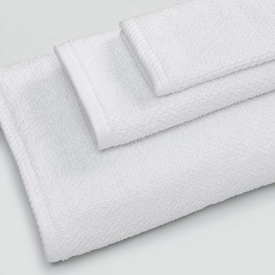 Madelinen 6-pk. Cotton Diamond Texture Washcloth Set