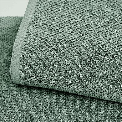 Madelinen 6-pk. Cotton Diamond Texture Washcloth Set