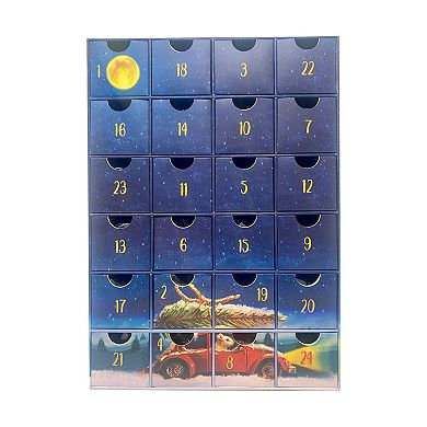 Christmas Animals Advent Calendar - 24 Jigsaw Puzzles (50 Pieces Each)