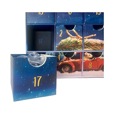 Christmas Animals Advent Calendar - 24 Jigsaw Puzzles (50 Pieces Each)