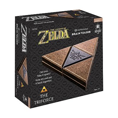 BePuzzled Hanayama Level 5 Cast Puzzle - The Legend of Zelda: The Triforce