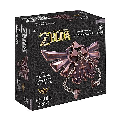 BePuzzled Hanayama Level 4 Cast Puzzle The Legend of Zelda: Hyrule Crest