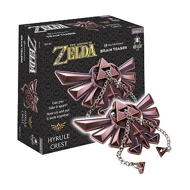 BePuzzled Hanayama Level 4 Cast Puzzle The Legend of Zelda: Hyrule Crest