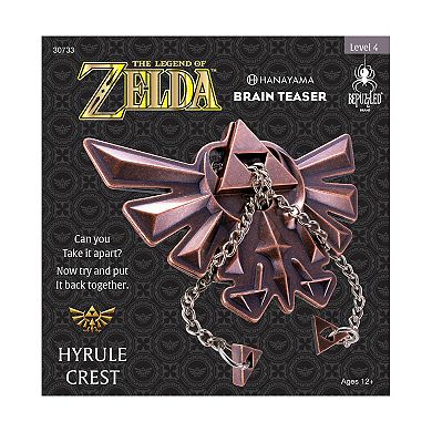 BePuzzled Hanayama Level 4 Cast Puzzle The Legend of Zelda: Hyrule Crest