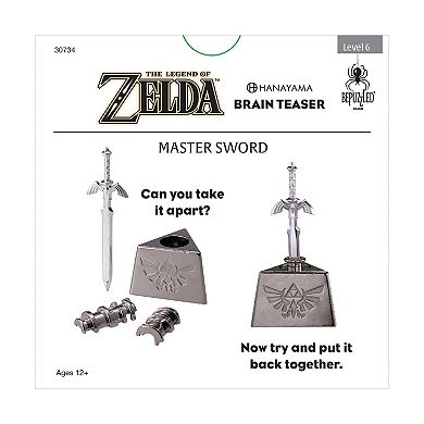 BePuzzled Hanayama Level 6 Cast Puzzle The Legend of Zelda: Master Sword