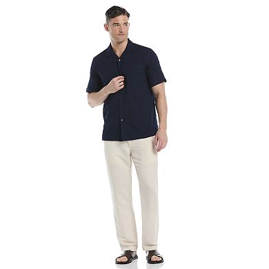 Men's Cubavera Short Sleeve Medallion Dobby Shirt