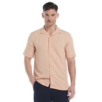 Men's Cubavera Short Sleeve Jacquard Shirt