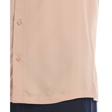 Men's Cubavera Short Sleeve Jacquard Shirt