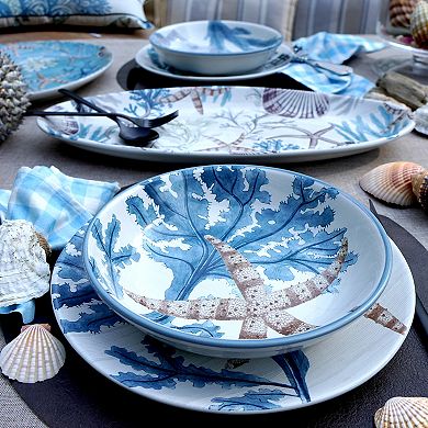 Certified International Beyond the Shore 4-pc. Soup Bowls Set