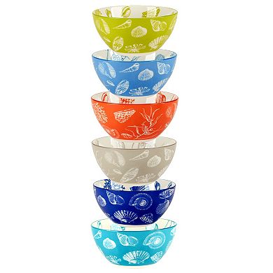 Certified International Seaside 6-pc. All Purpose Bowls Set