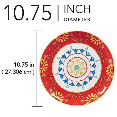 Certified International Spice Love 4-pc. Dinner Plates Set