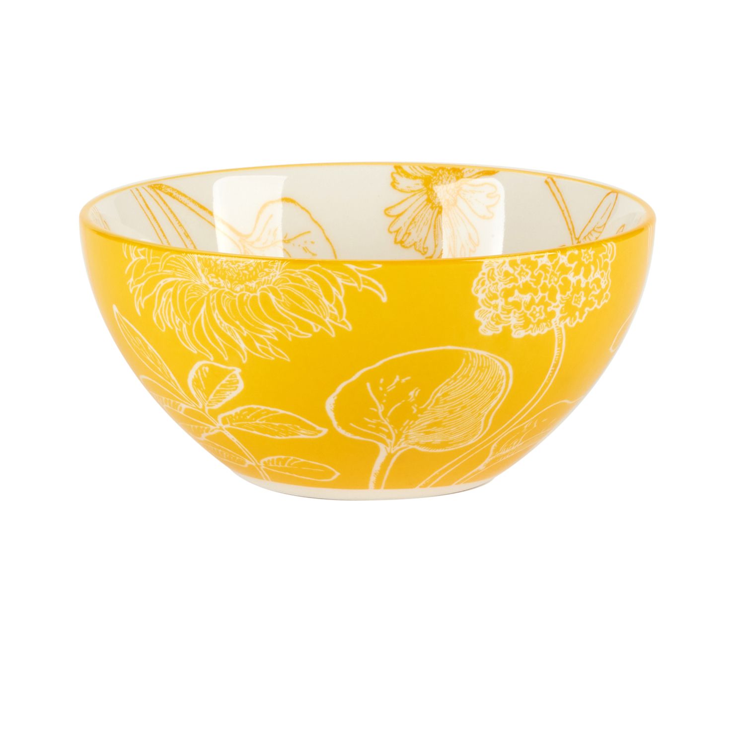 Bowl Set Botanical All Purpose Assorted 6PC - Thumbnail 2