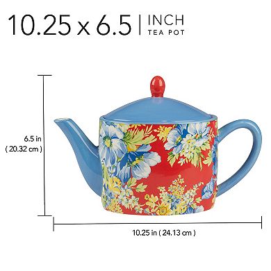 Certified International Blossom Teapot