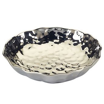 Certified International Silver Coast Serving Bowl