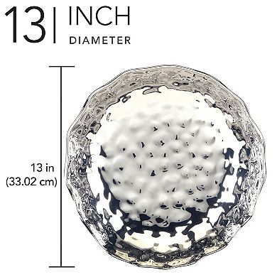 Certified International Silver Coast Serving Bowl