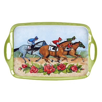 Certified International Day at the Races 3pc Melamine Serve Set
