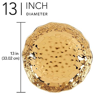 Certified International Gold Coast Serving Bowl