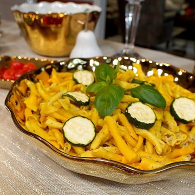 Certified International Gold Coast Serving Bowl