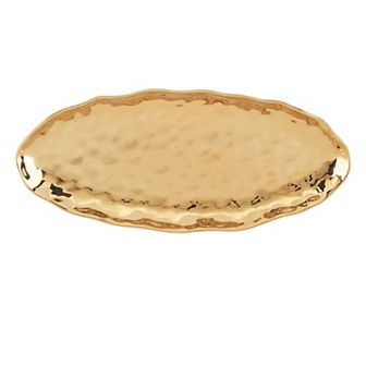 Certified International Gold Coast Oval Fish Platter