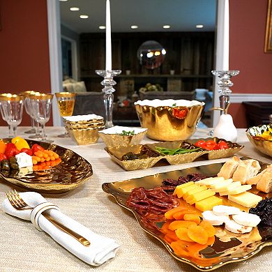 Certified International Gold Coast Oval Fish Platter