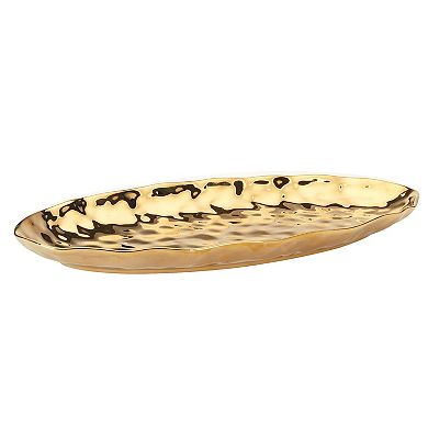Certified International Gold Coast Oval Fish Platter