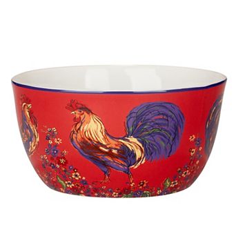 Certified International Morning Rooster Deep Bowl
