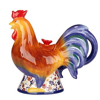 Certified International Morning Rooster Teapot