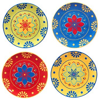 Certified International Spice Love Salad Plates 4 pc Set