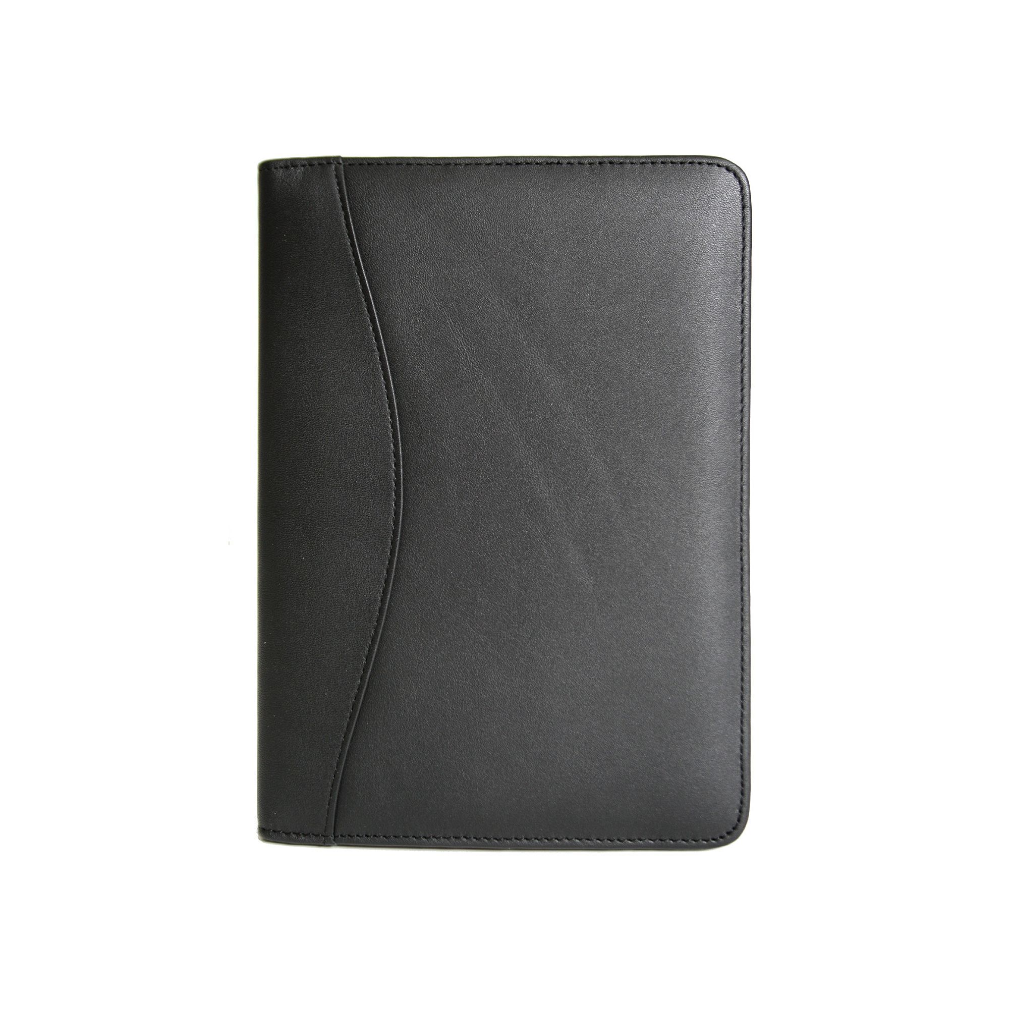 Royce Leather Jr. Padfolio, Black