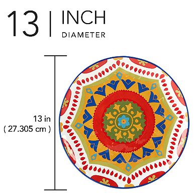 Certified International Spice Love Round Platter