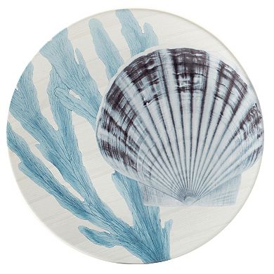 Certified International Beyond the Shore Dinner Plates 4-piece Set