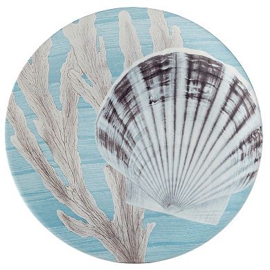 Certified International Beyond the Shore Salad Plates 4-piece Set