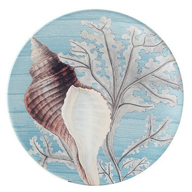 Certified International Beyond the Shore Salad Plates 4-piece Set