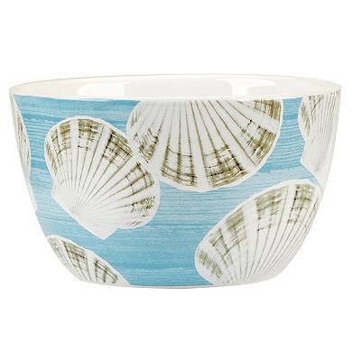 Certified International 4-pc. Beyond the Shore Ice Cream Bowl Set
