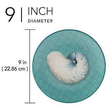 Certified International Ocean View Salad Plates 4-piece Set