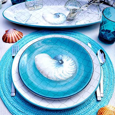Certified International Ocean View Salad Plates 4-piece Set