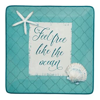 Certified International Ocean View Square Serving Platter