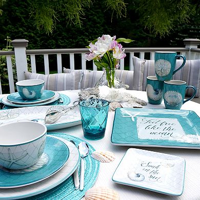 Certified International Ocean View Square Serving Platter