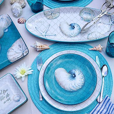 Certified International Ocean View Fish Platter