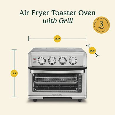 Cuisinart® Stainless Steel Air Fryer Toaster Oven with Grill