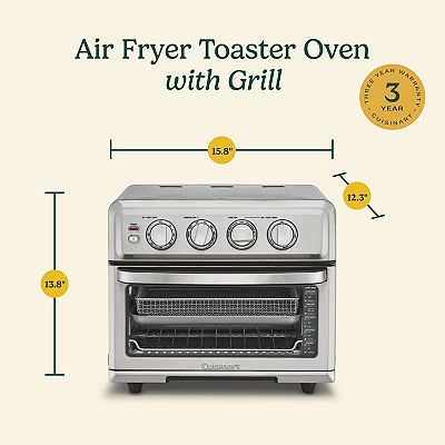 Cuisinart® Stainless Steel Air Fryer Toaster Oven with Grill