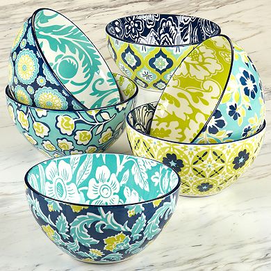 Certified International 6-pc. Tapestry All Purpose Bowl Set